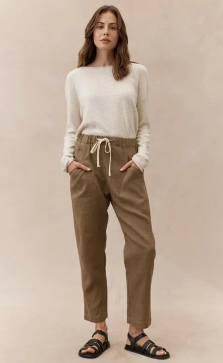 Luxe Pants - Walnut