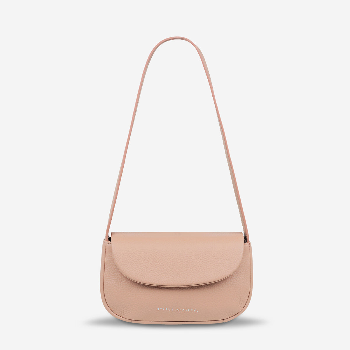 One Of These Days Leather Bag - Dusty Pink