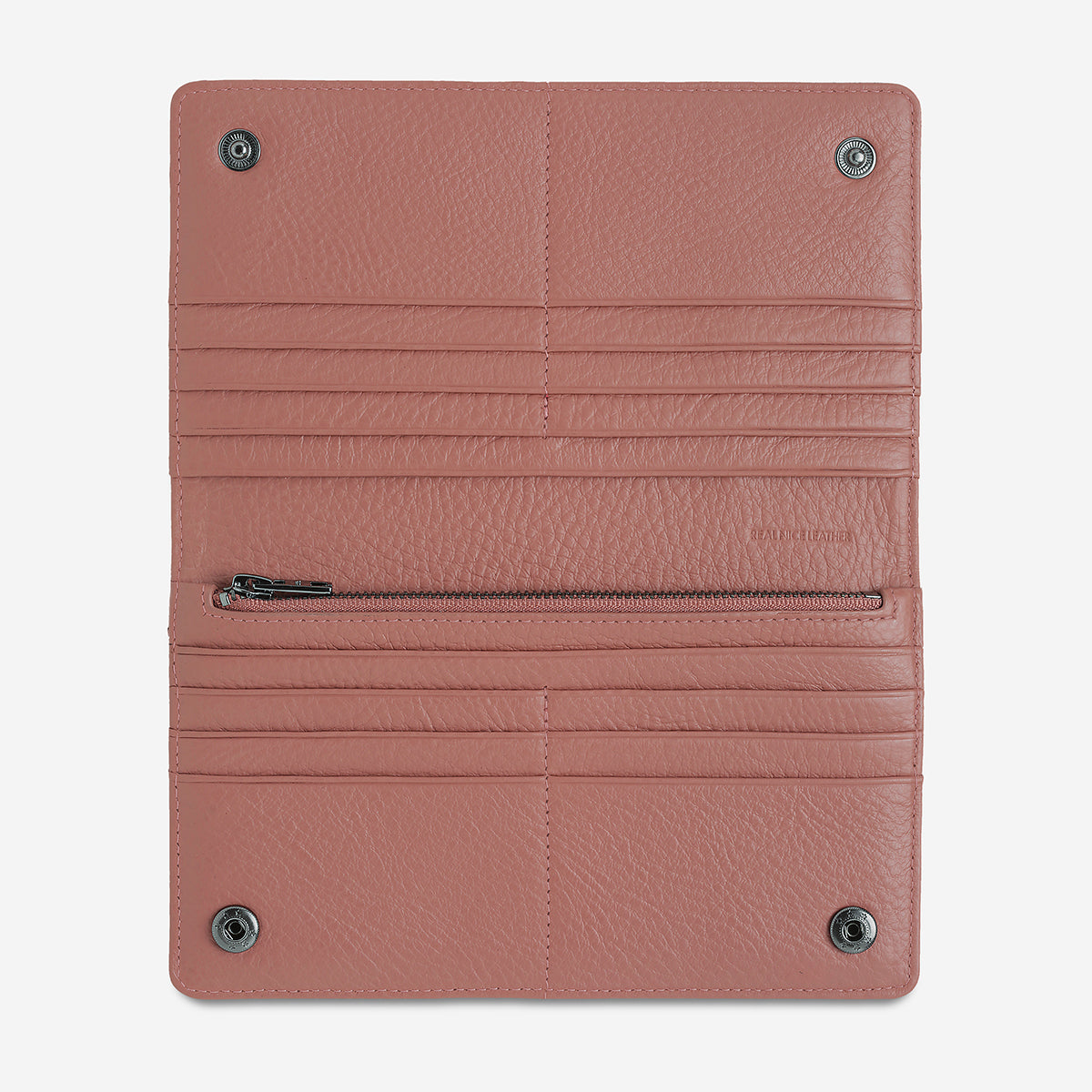 Living Proof Leather Wallet - Dusty Rose