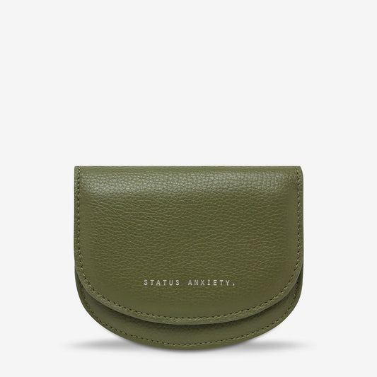 Us For Now Leather Wallet - Khaki